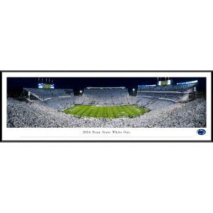 framed panoramic photo Washington vs Penn State White Out 2024